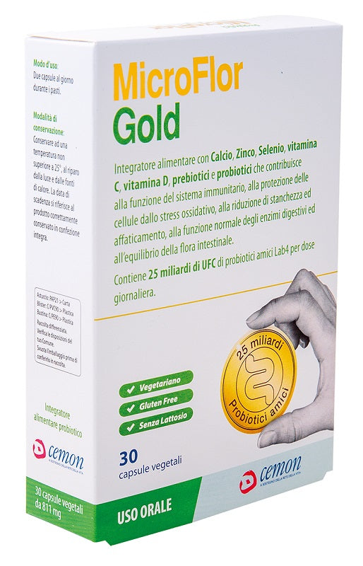 MICROFLOR GOLD 30 CAPSULE - MICROFLOR GOLD 30 CAPSULE