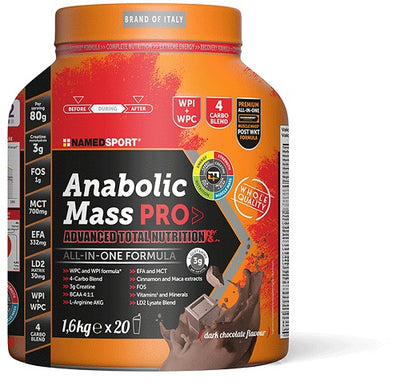 Anabolic Mass Pro Dark Chocolate 1600 G - Named Sport