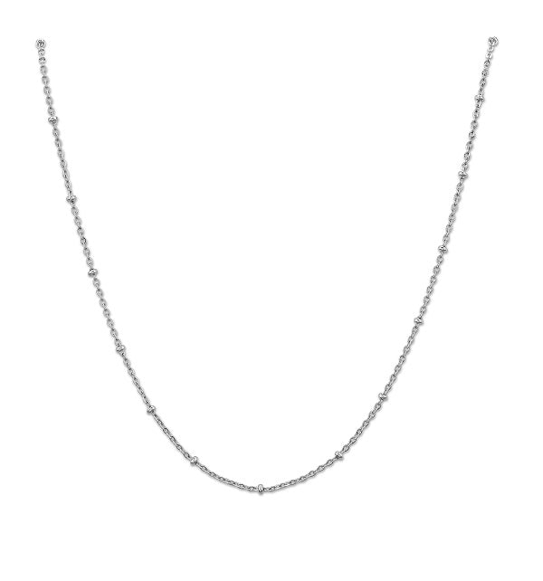 VERAME' COLLANA ROSARIA ARGENTO