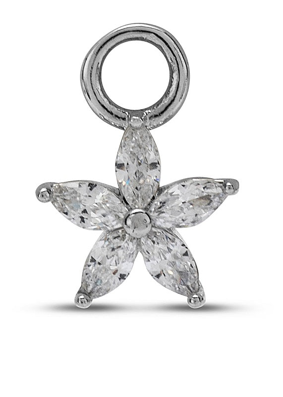 VERAME' CHARM FLORA ARGENTO