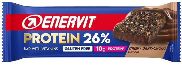 ENERVIT SPORT PROTEIN BAR 26% CRISPY DARK CHOCO 40 G