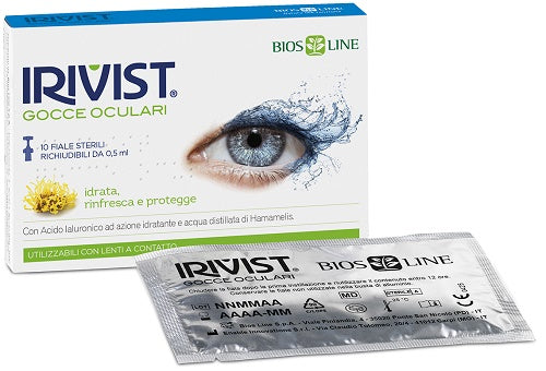 IRIVIST GOCCE OCULARI MONODOSE 10 FIALE DA 0,5 ML - IRIVIST GOCCE OCULARI MONODOSE 10 FIALE DA 0,5 ML
