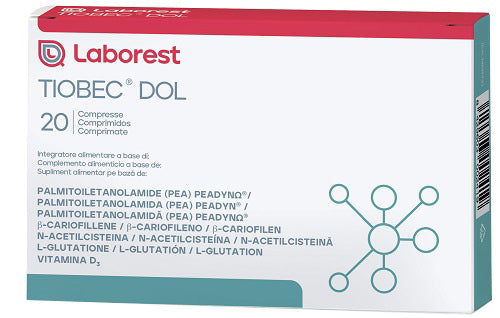 TIOBEC DOL 20 COMPRESSE NUOVA FORMULA - TIOBEC DOL 20 COMPRESSE NUOVA FORMULA