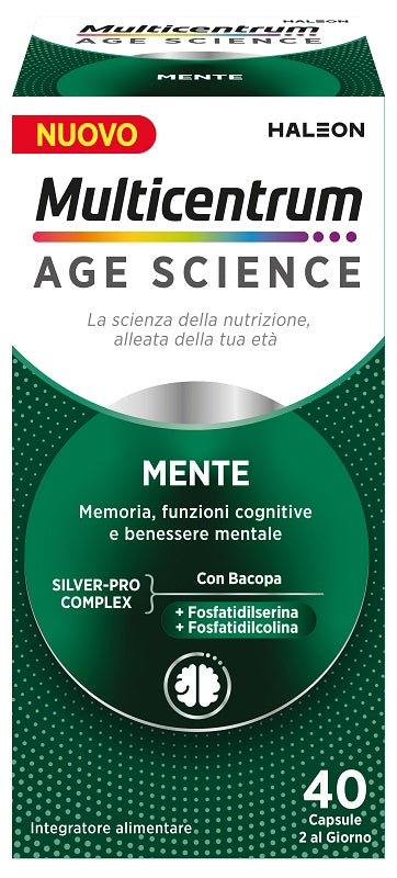 MULTICENTRUM AGE SCIENCE MENTE 40 CAPSULE - MULTICENTRUM AGE SCIENCE MENTE 40 CAPSULE