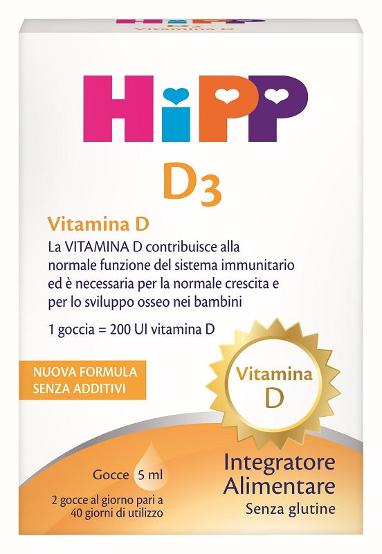 HIPP D3 5 ML NUOVA FORMULA - HIPP D3 5 ML NUOVA FORMULA