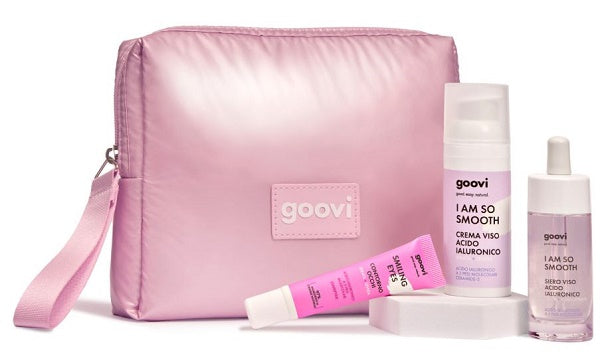 GOOVI BOX NATALE 2025 IDRATAZIONE 1 SIERO VISO ACIDO IALURONICO 30 ML + 1 CREMA VISO ACIDO IALURONICO 50 ML + 1 CONTORNOOCCHI LEVIGANTE 15 ML + 1 POCHETTE - GOOVI BOX NATALE 2025 IDRATAZIONE 1 SIERO VISO ACIDO IALURONICO 30 ML + 1 CREMA VISO ACIDO IALURONICO 50 ML + 1 CONTORNOOCCHI LEVIGANTE 15 ML + 1 POCHETTE