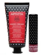 APIVITA PROMO XM WINTER WONDERS JASMINE CREMA MANI IDRATANTE50 ML + BALSAMO LABBRA CON RIBES NERO 4,4 G