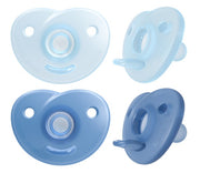 PHILIPS AVENT SUCCHIETTI SOOTHIE HEART 0-6M AZZURRO E BLU 2PEZZI