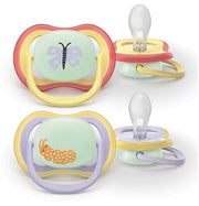 PHILIPS AVENT SUCCHIETTI AIR NOTTE 0-6M FARFALLA E BRUCO 2 PEZZI