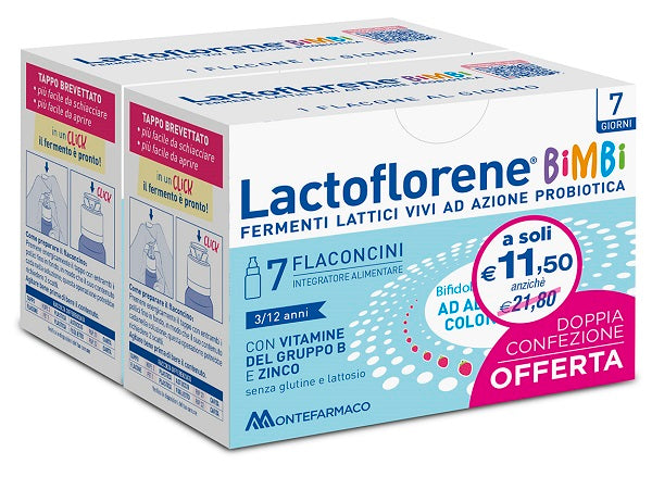 LACTOFLORENE BIMBI 7 FLACONCINI DA 10 ML TAGLIO PREZZO
