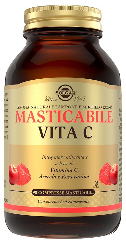 VITA C MASTICABILE 90 COMPRESSE MASTICABILI - VITA C MASTICABILE 90 COMPRESSE MASTICABILI
