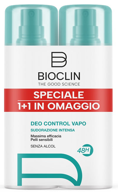 BIOCLIN DEODORANTE CONTROL VAPO NUOVA FORMULA 2 PEZZI 100 MLBIPACK