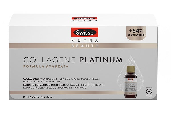 SWISSE COLLAGENE PLATINUM 10 FLACONCINI DA 30 ML