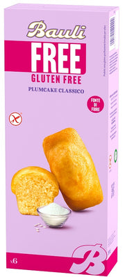 BAULI FREE PLUMCAKE CLASSICO 6 PEZZI DA 35 G