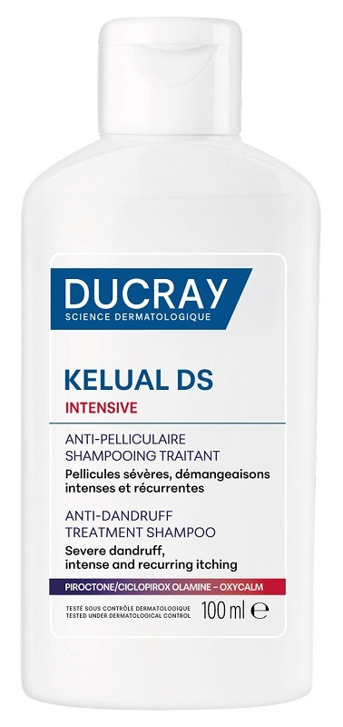 DUCRAY KELUAL DS INTENSIVE SHAMPOO ANTIFORFORA 100 ML - DUCRAY KELUAL DS INTENSIVE SHAMPOO ANTIFORFORA 100 ML