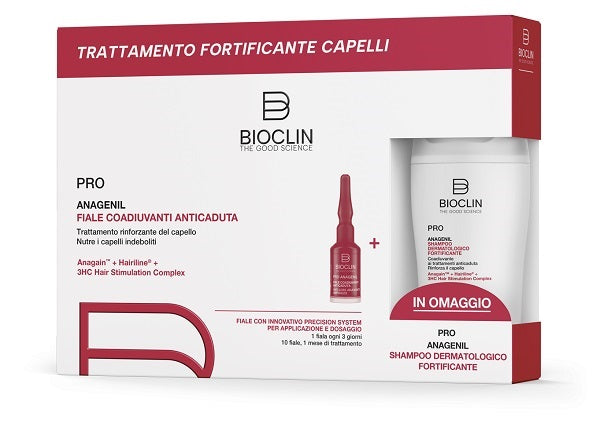 BIOCLIN PRO ANAGENIL 10 FIALE DA 4 ML + SHAMPOO FORTIFICANTE150 ML PROMO