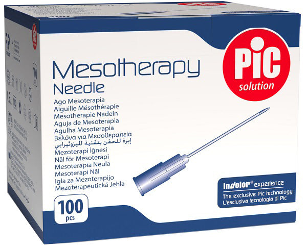 AGO PIC MESOTERAPIA STERILE MONOUSO APIROGENO ATOSSICO CONOLUER LOCK GAUGE 27 4 MM 1 PEZZO