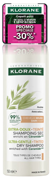KLORANE SHAMPOO SECCO AVENA CAPELLI COLORATI 150 ML OFFERTASPECIALE