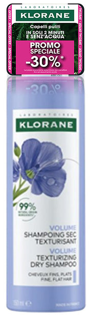 KLORANE SHAMPOO SECCO LINO 150 ML OFFERTA SPECIALE