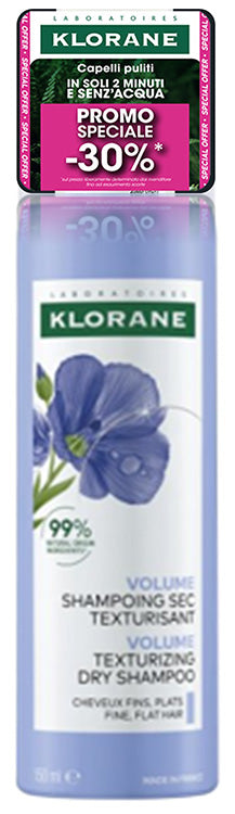 KLORANE SHAMPOO SECCO LINO 150 ML OFFERTA SPECIALE