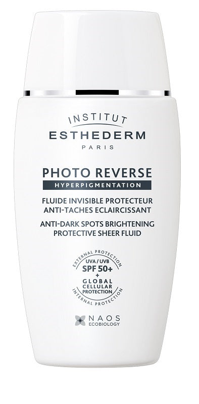 PHOTO REVERSE FLUIDE INVISIBLE PROTECTEUR ANTI-TACHES ECLAIRCISSANT SPF50+ 40 ML