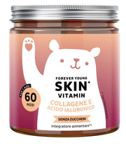 BEARS WITH BENEFITS FOREVER YOUNG SKIN VITAMIN 60 CARAMELLEGOMMOSE CON EDULCORANTI SENZA ZUCCHERI