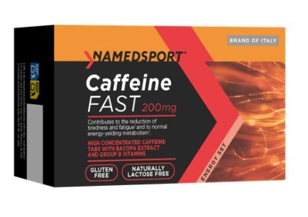 CAFFEINE FAST 200 MG 60 COMPRESSE SENZA GLUTINE NATURALMENTEPRIVO DI LATTOSIO