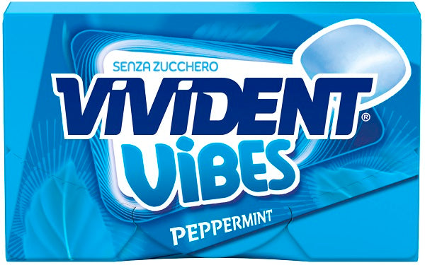 VIVIDENT VIBES PEPPERMINT 23 G SENZA GLUTINE CON EDULCORANTI