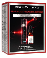 SKINCEUTICAL PROTOCOLLO RIGENERA & ILLUMINA 1 ADVANCED RGN-650 ML + 1 C E FERULIC 15 ML