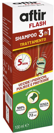 AFTIR FLASH SHAMPOO 3 IN 1 100 ML