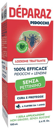 DEPARAZ LOZIONE TRATTANTE ANTI PIDOCCHIO 100 ML