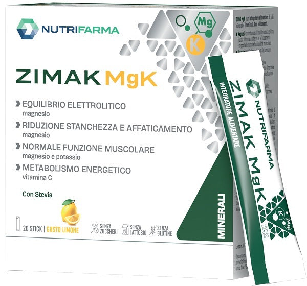 ZIMAK MGK 20 STICK LIMONE SENZA GLUTINE E LATTOSIO
