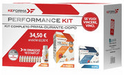 PERFORMANCE KIT 1 STARTUP ARANCIA 40 ML + 1 KE SALI HYPOTONIC 10 BUSTINE + FREEDOMS PLUS 10 STICK SENZA GLUTINE E LATTOSIO