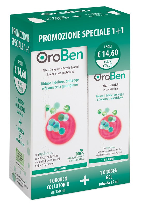 OROBEN COLLUTORIO + GEL CONFEZIONE SPECIALE 1+1