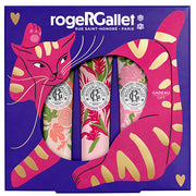 ROGER&GALLET SET NATALE TRIO CREMA MANI 30 ML FLEUR DE FIGUIER/GINGEMBRE ROUGE/ROSE 26