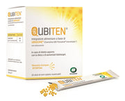QUBITEN 20 STICK DI MINITABLET MASTICABILI A BASE DI UBIQSOME