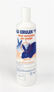 ACA CERULEN R C.M.*oto spray 1 flacone PE 300 ml 12 mg/g + 12 mg/g + 30 mg/g conigli