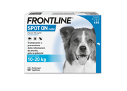 FRONTLINE SPOT-ON CANI*soluz 3 pipette 1,34 ml 134 mg cani da 10 a 20 Kg