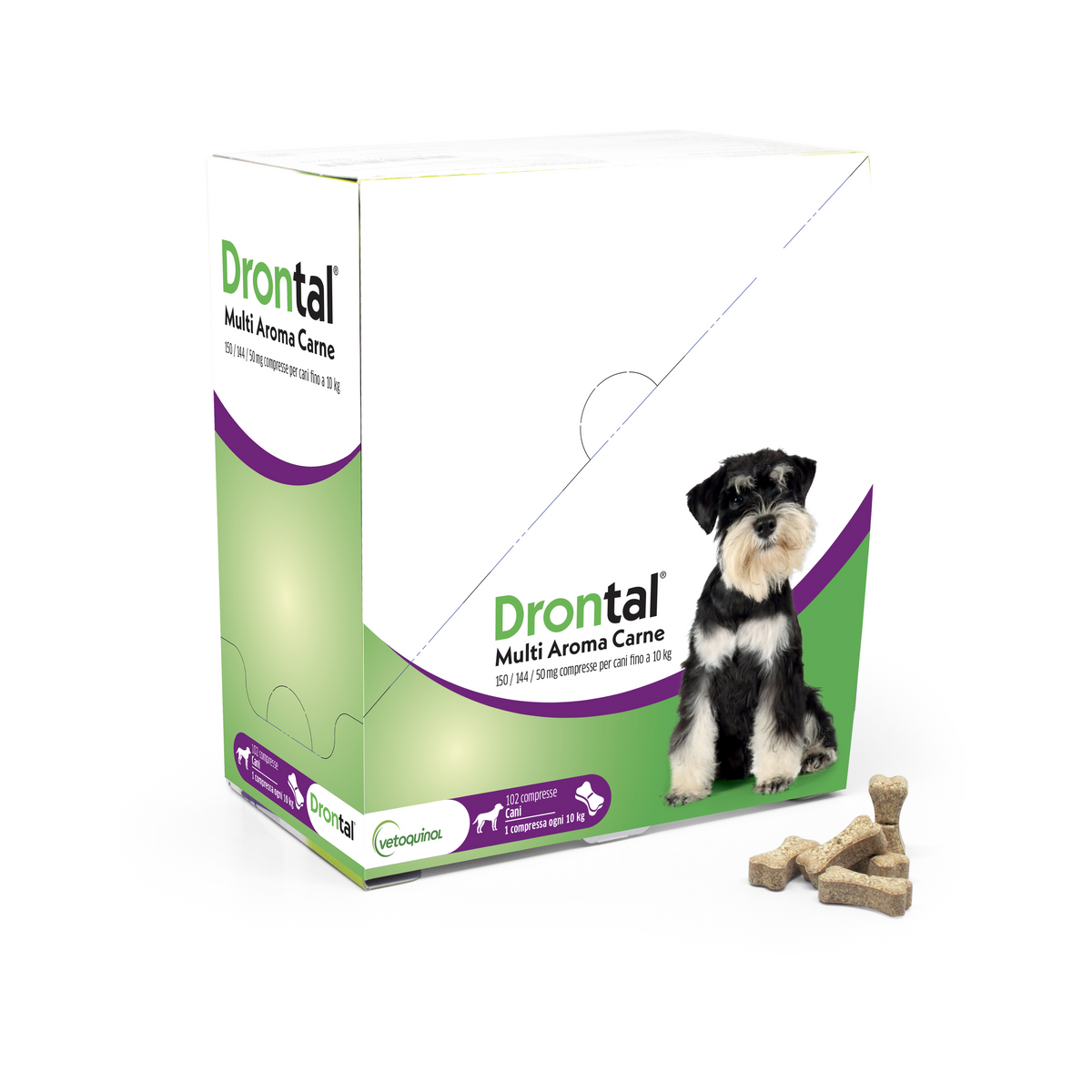 DRONTAL MULTI AROMA CARNE*102 cpr cani