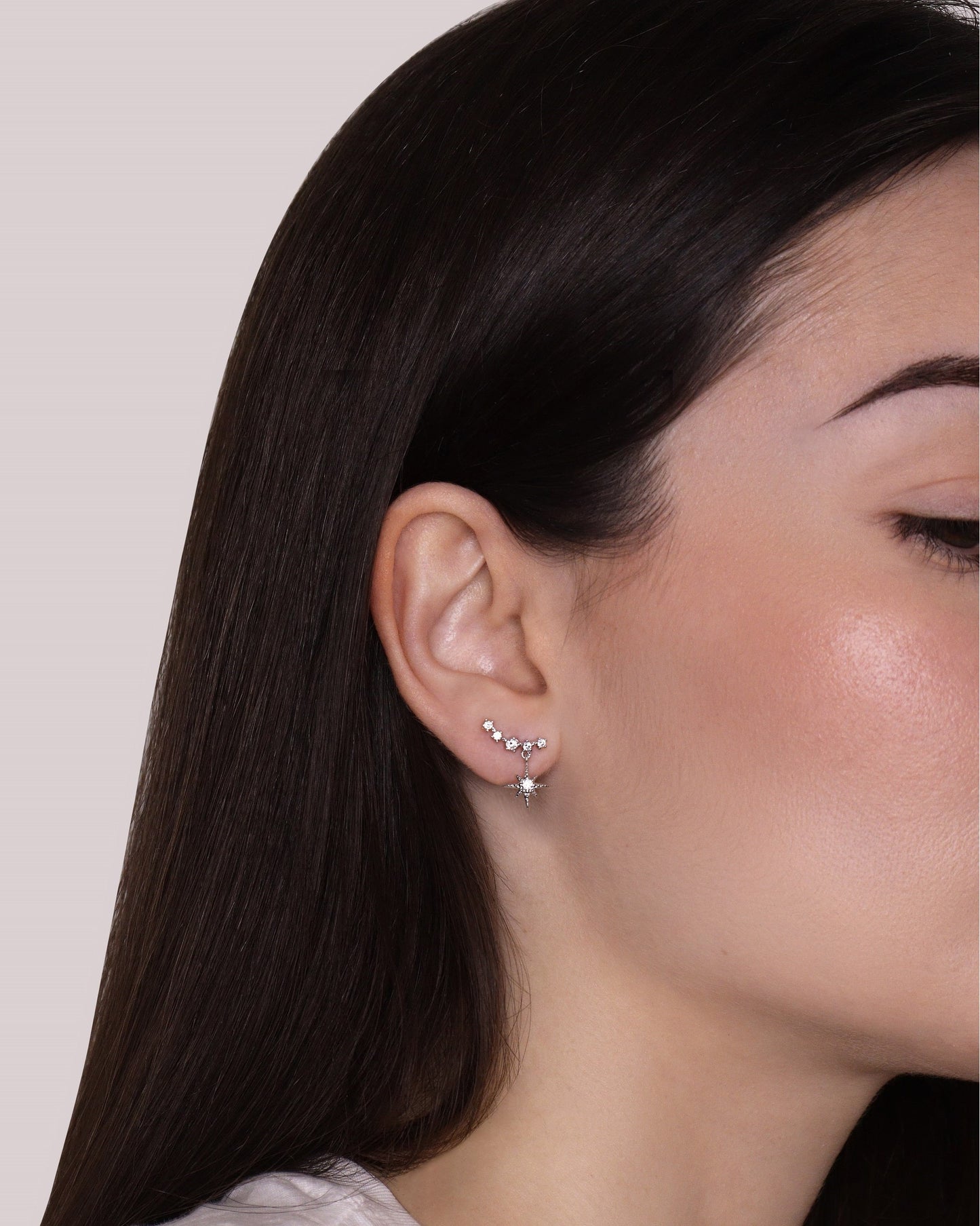 VERAME' Orecchini a lobo con pendente Elsa Argento