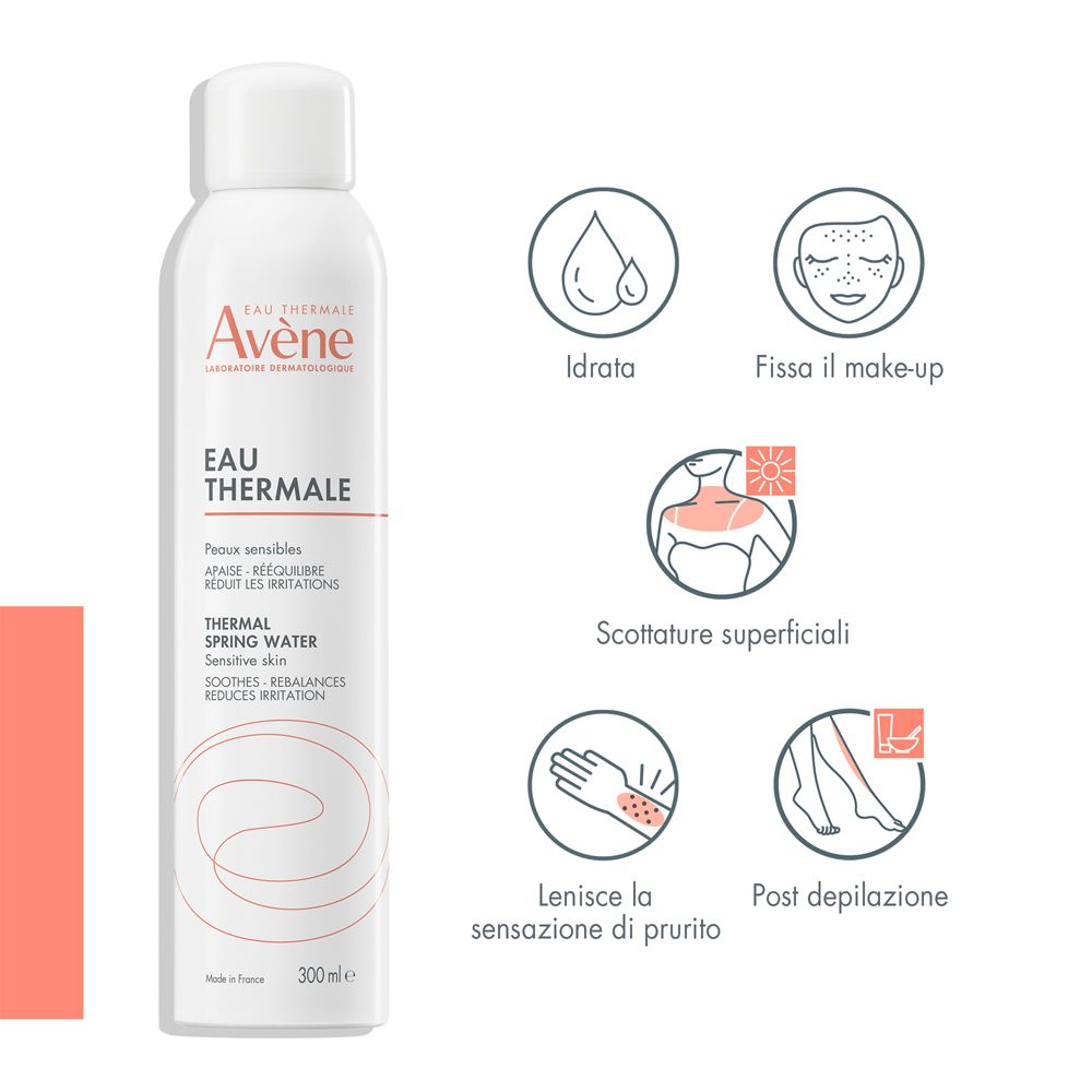 Avène Eau Thermale  Acqua Termale Spray Pelle Sensibile 300ml
