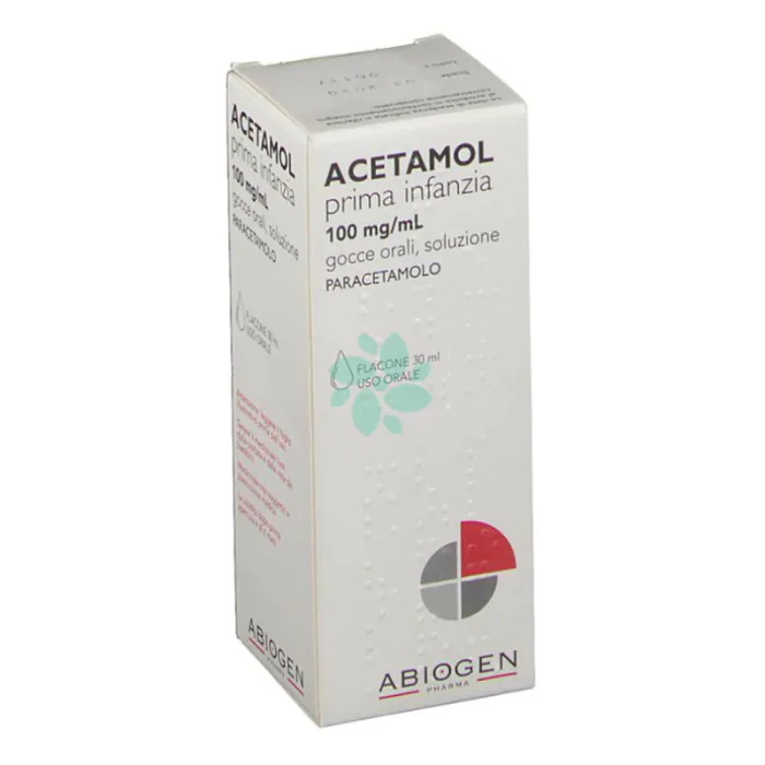ACETAMOL PRIMA INFANZIA*orale gtt 30 ml 100 mg/ml - ACETAMOL PRIMA INFANZIA*orale gtt 30 ml 100 mg/ml