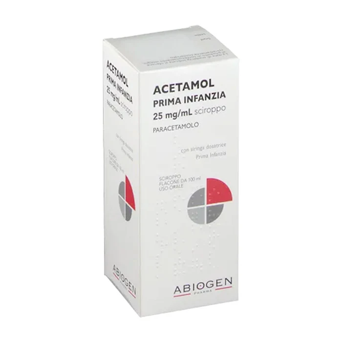ACETAMOL PRIMA INFANZIA*sciroppo 100 ml 125 mg/5 ml