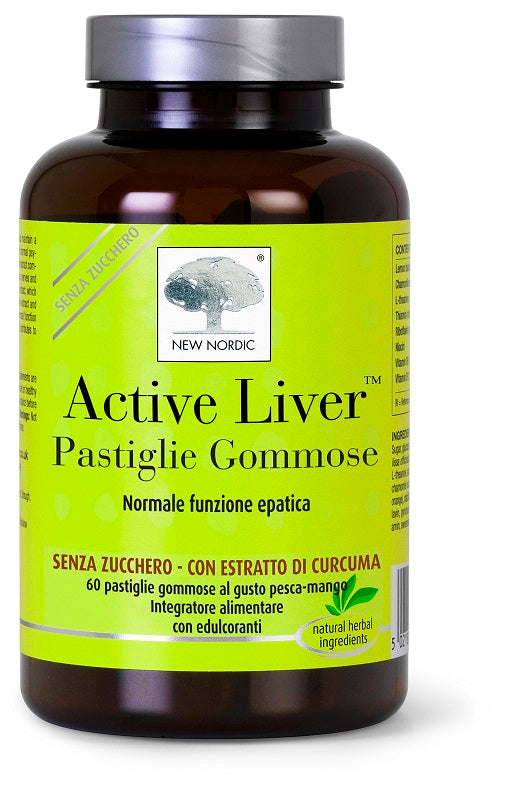 ACTIVE LIVER 60 PASTIGLIE GOMMOSE SENZA ZUCCHERO