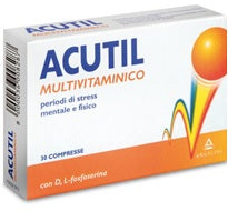 ACUTIL MULTIVITAMINICO 30 COMPRESSE - ACUTIL MULTIVITAMINICO 30 COMPRESSE