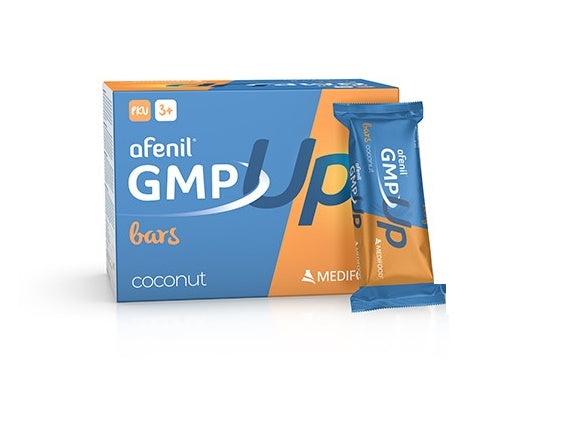 AFENIL GMP UP BARS COCONUT 30X60 G - AFENIL GMP UP BARS COCONUT 30X60 G