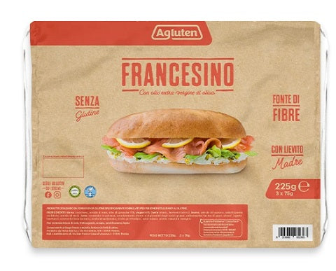 AGLUTEN IL FRANCESINO 225 G - AGLUTEN IL FRANCESINO 225 G