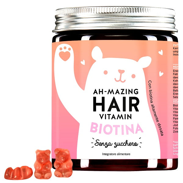 BEARS WITH BENEFITS Ah-Mazing Hair Biotina 45 Orsetti Gommosi