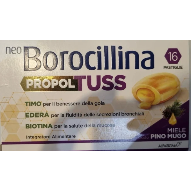 Neoborocillina Propoltuss 16 Pastiglie