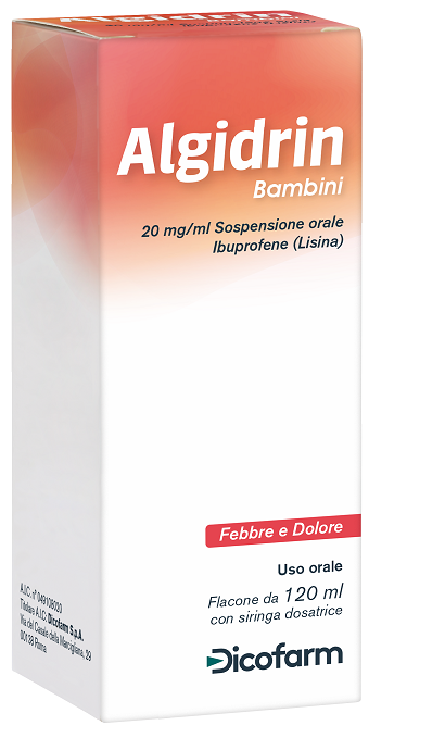 ALGIDRIN*BB orale sosp 120 ml 20 mg/ml + siringa 5 ml - ALGIDRIN*BB orale sosp 120 ml 20 mg/ml + siringa 5 ml